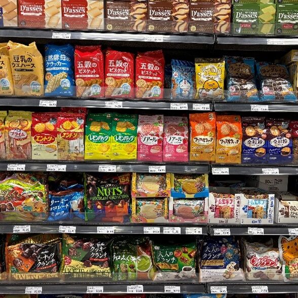 日本のスナック菓子